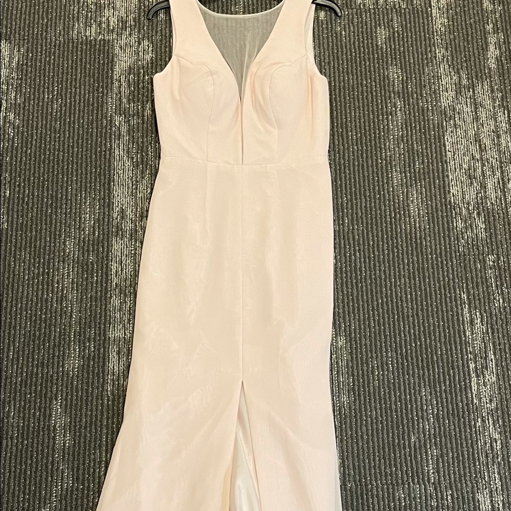 Azazie bridesmaids dress Blushing  pink